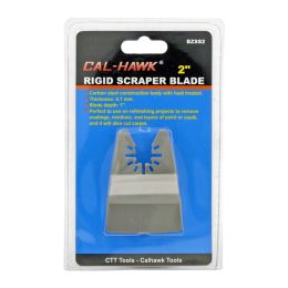 2" Rigid Carbon Steel Scraper Blade - Cal-Hawk BZSS2